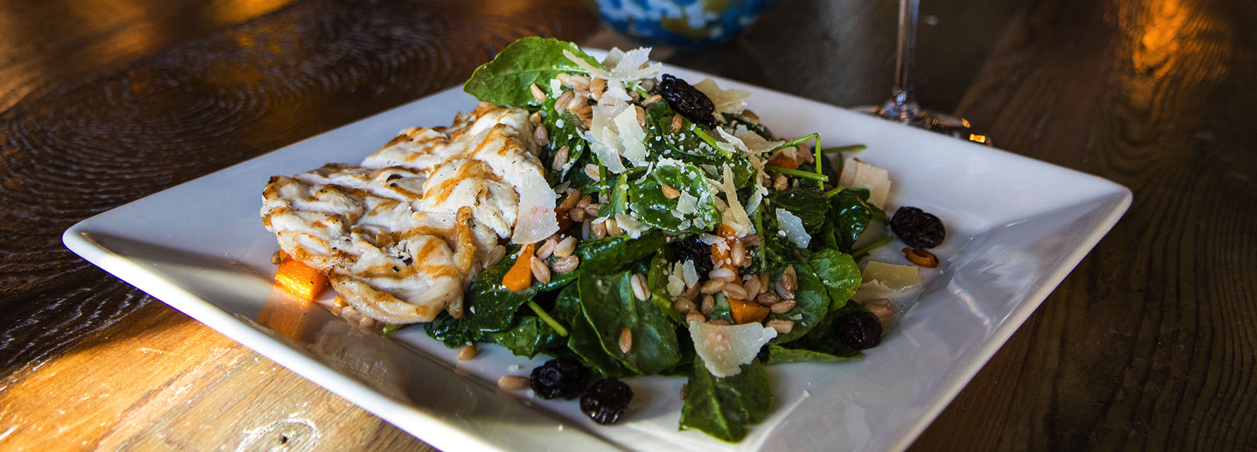 Grains & Greens Chicken Salad served at Napa Kitchen & Bar